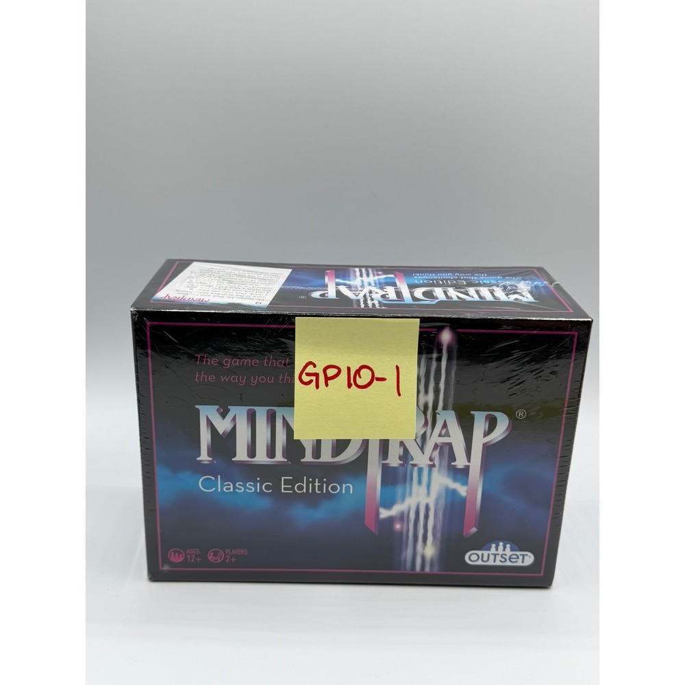 MindTrap Classic Edition Game Outset Media Brain Teasers Puzzles Riddles Sealed - Picture 10 of 10